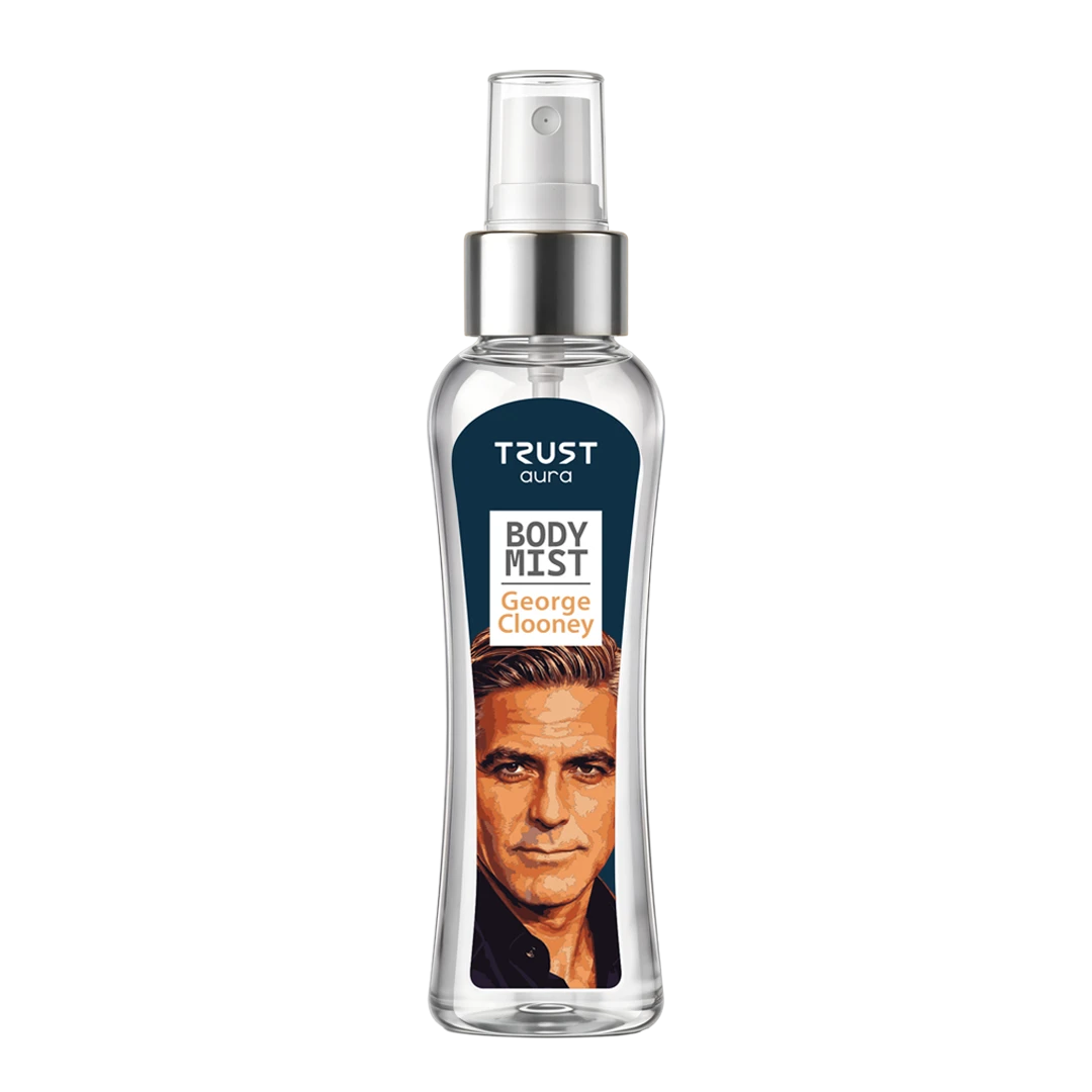 بادی میست مردانه TRUST aura مدل George Clooney