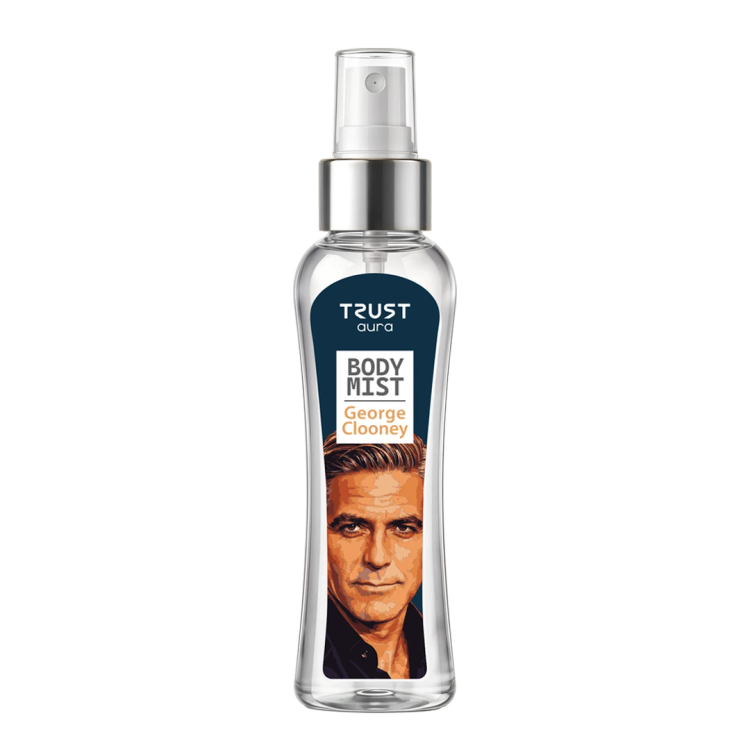 بادی میست مردانه TRUST aura مدل George Clooney